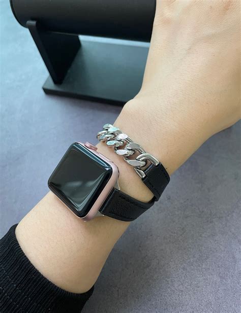 faux hermes apple watch bands